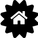 house certification icon black