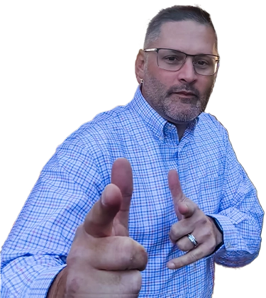 Trevor Puskar, Lakeland Market President, posing with finger guns